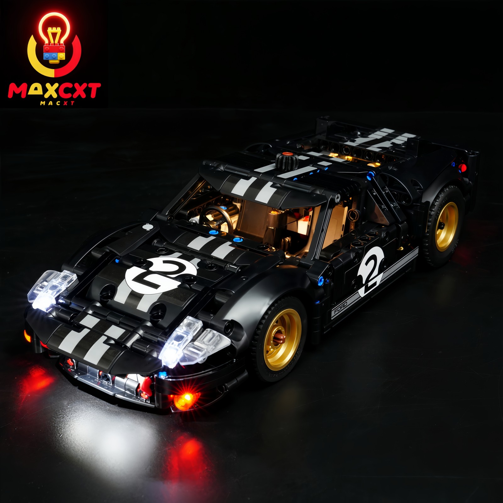Lego Set Technic - MAXCXT 5V LED Light For Lego