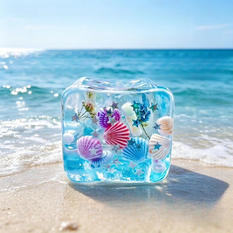 Party Games For Adults And Kids - Ocean Style Embedded Shell Slow Rising