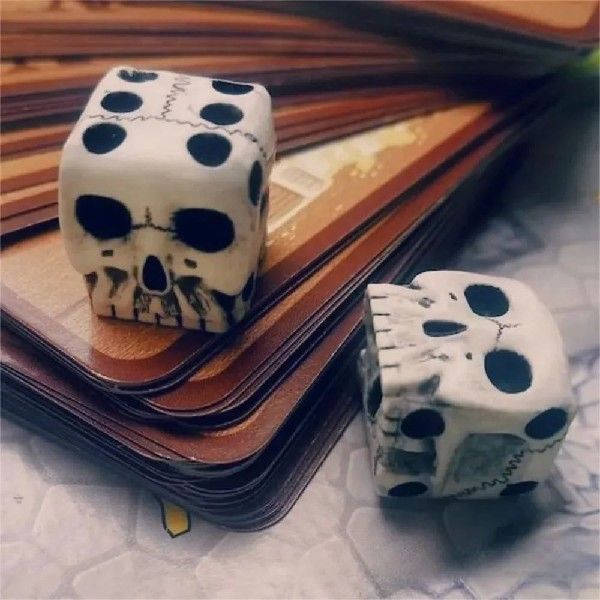 5/10pcs Skeleton Dice Magic Sc - Party Games Good ulasan dan harga