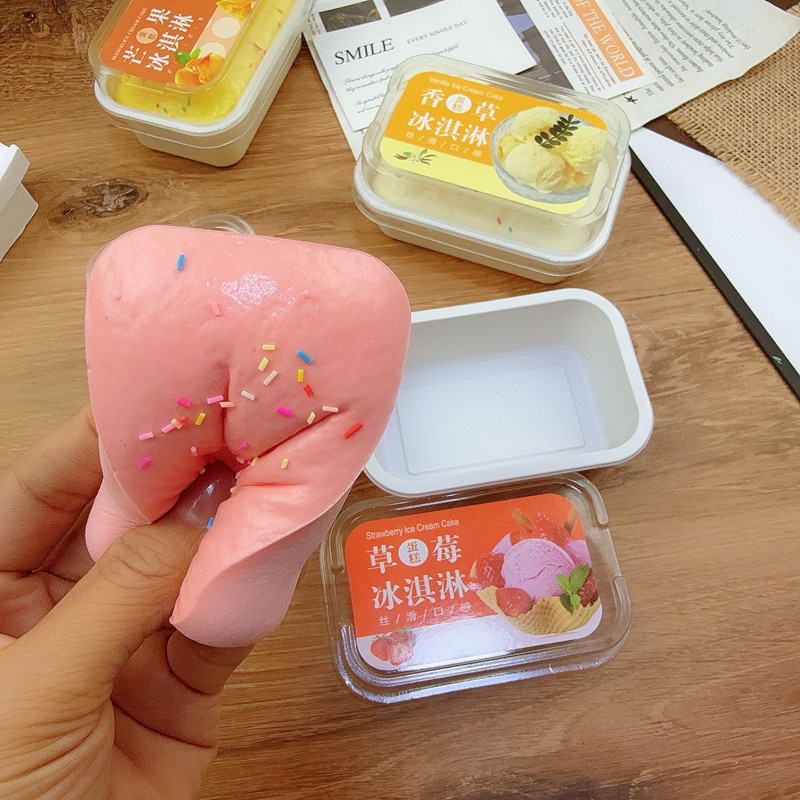 1/6pcs Squishy Tiramisu Ice Cr - Party Games For Adults And Kids ulasan dan harga