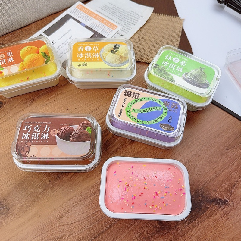 1/6pcs Squishy Tiramisu Ice Cr - Party Games For Adults And Kids ulasan dan harga