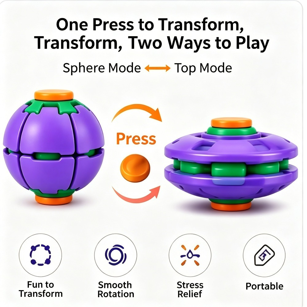 Transforming Fidget Spinner Ba - Party Games For Adults And Kids ulasan dan harga