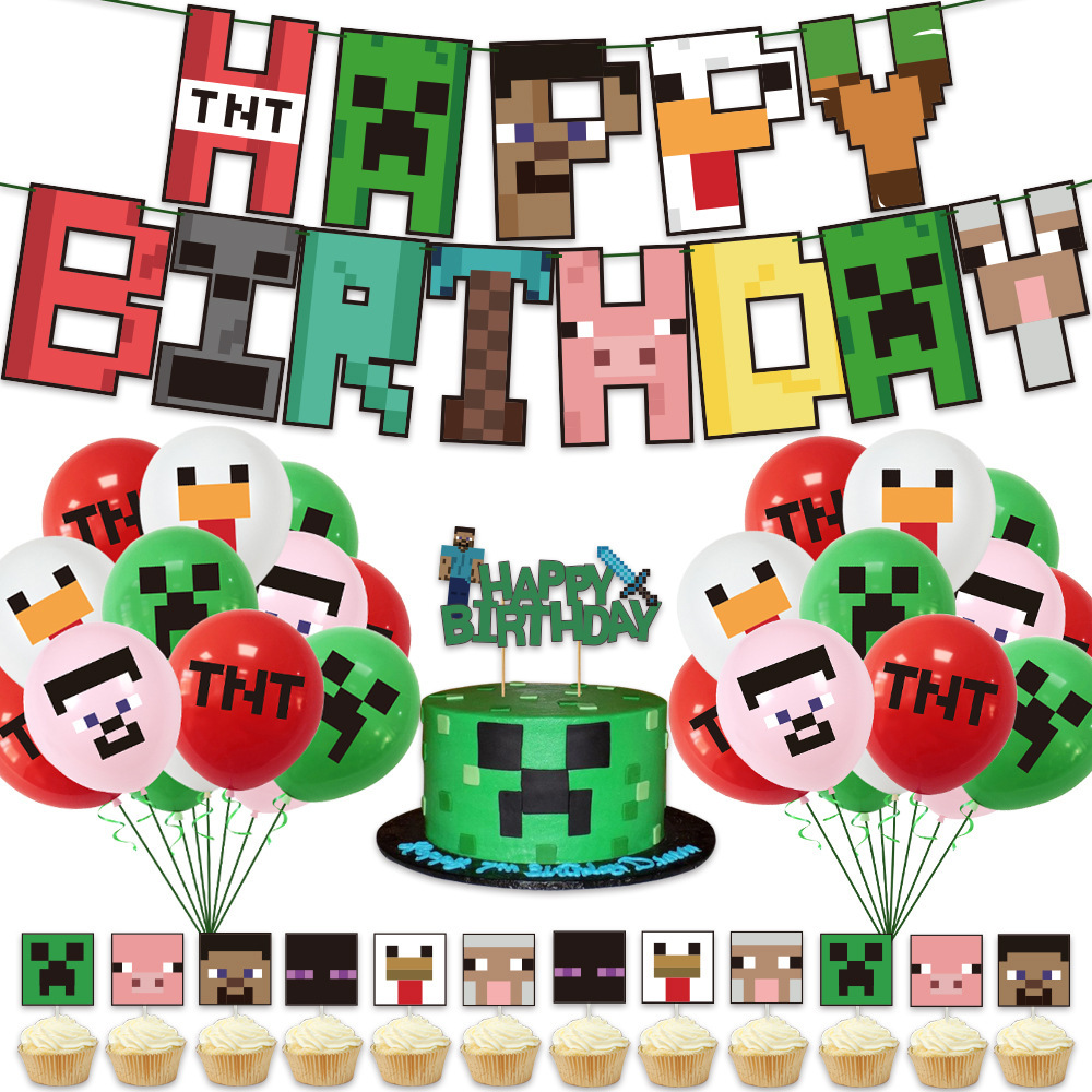  38pcs a set for Minecrafte H - Party Games Minecraft ulasan dan harga