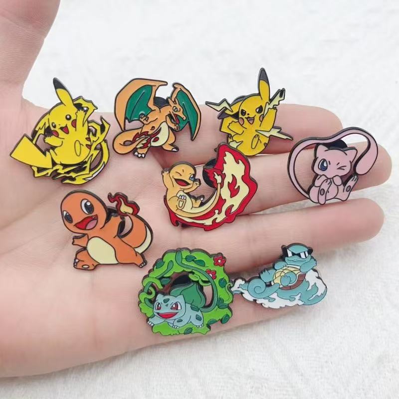 8pcs alloy drip oil cartoon ba - Party Games Birthday ulasan dan harga