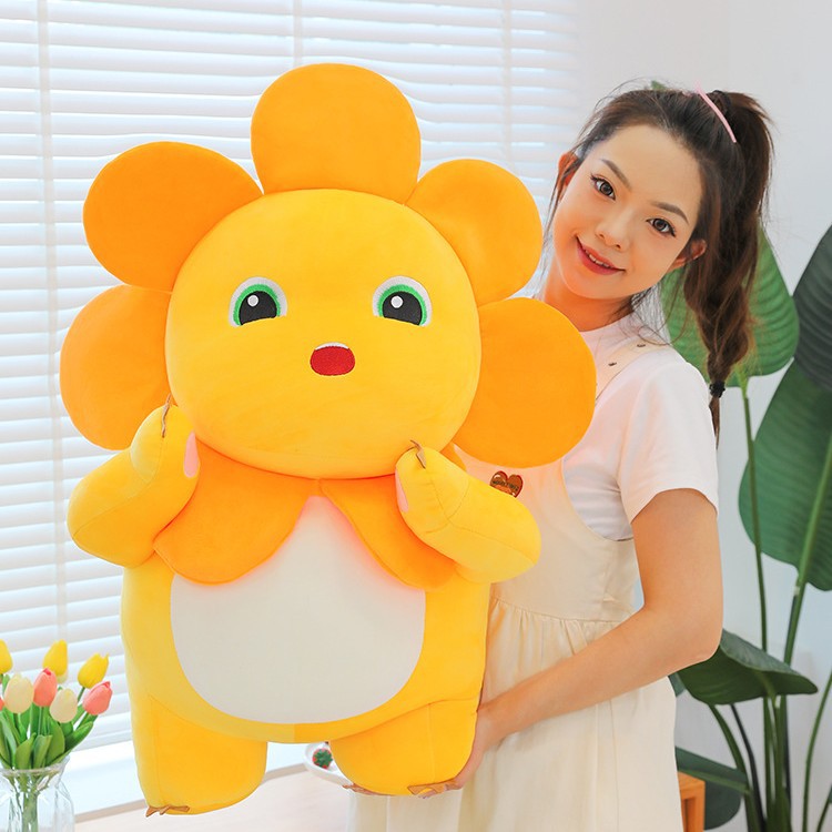 Kawaii Sunflower Nailong Plush - Party Games Birthday ulasan dan harga