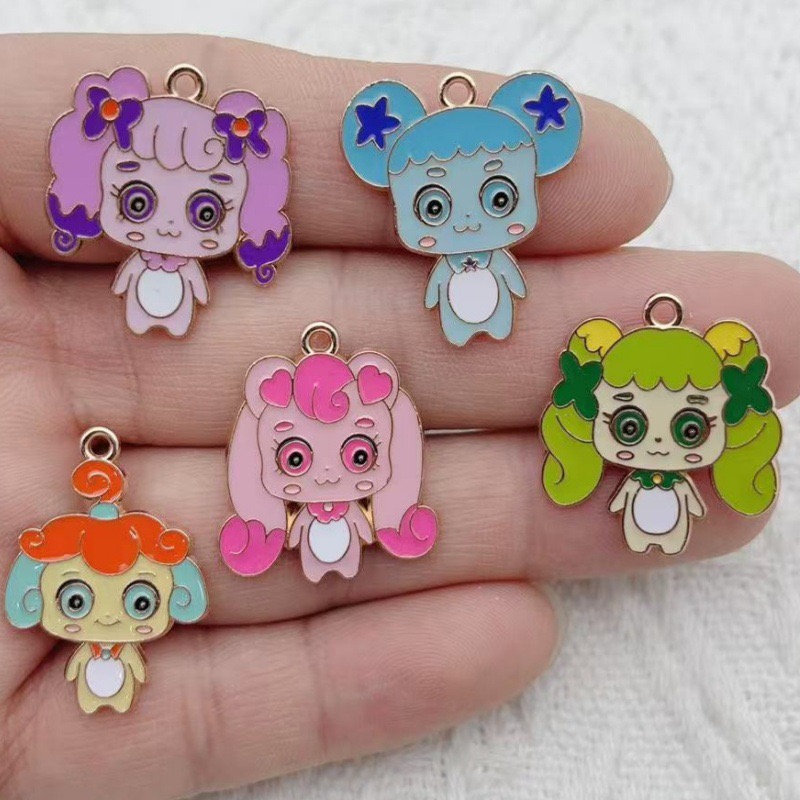 10pcs Cartoon Cute Drip Oil Al - Party Games Birthday ulasan dan harga