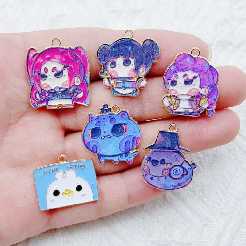 10pcs Cartoon Anime Pendant Oi - Party Games Birthday ulasan dan harga