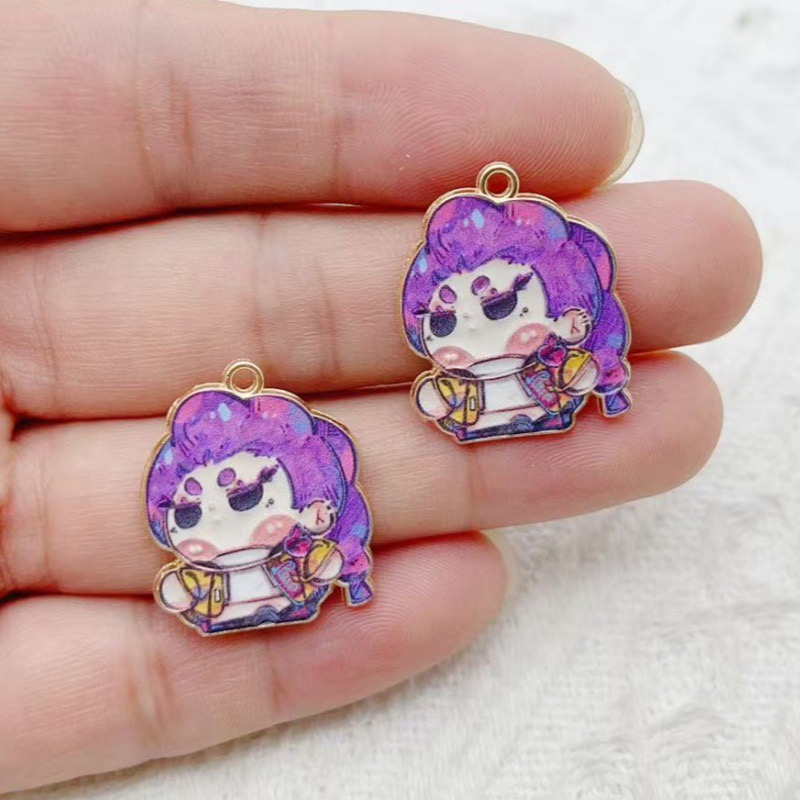10pcs Cartoon Anime Pendant Oi - Party Games Birthday ulasan dan harga