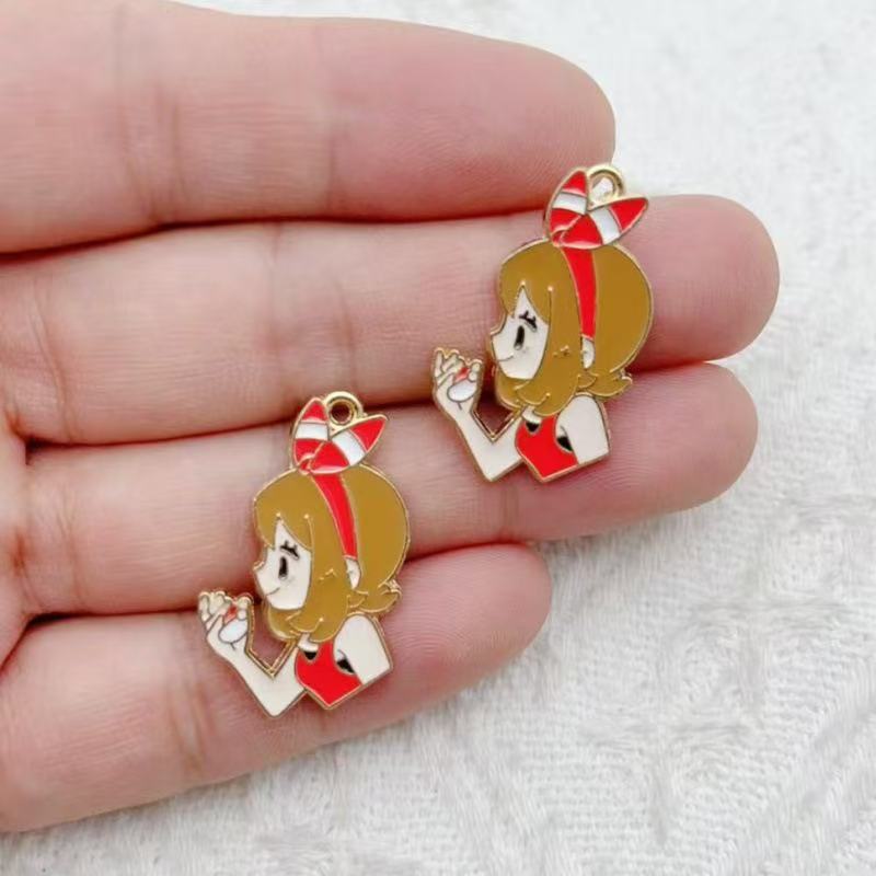 10pcs Cartoon Girl Drip Oil Al - Party Games Birthday ulasan dan harga