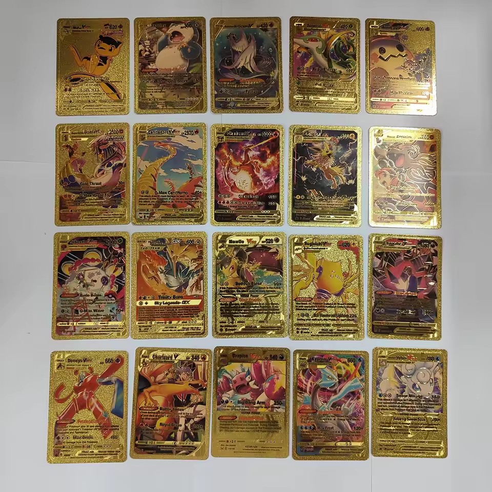 55PCS Pokémon Cards Vmax GX Go - Party Games Good ulasan dan harga