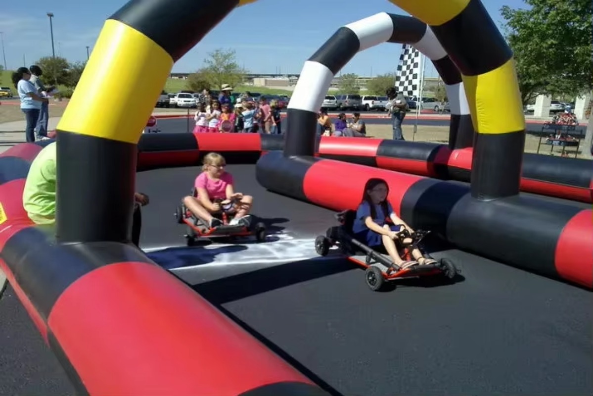 Durable Inflatable Go Kart Rac - Party Games Lab ulasan dan harga