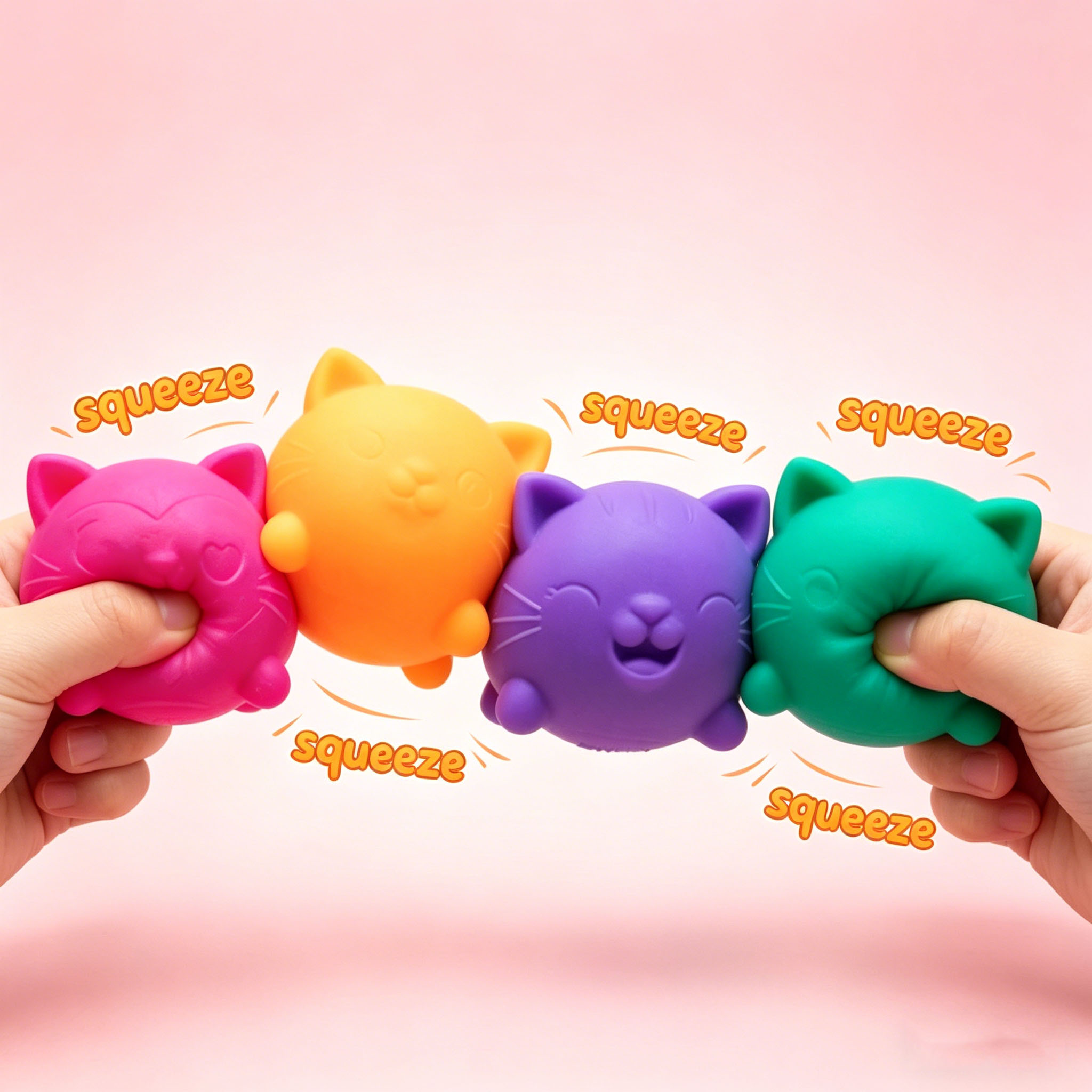 Needoh Cute Cat Maltose Squish - Party Games For Adults And Kids ulasan dan harga