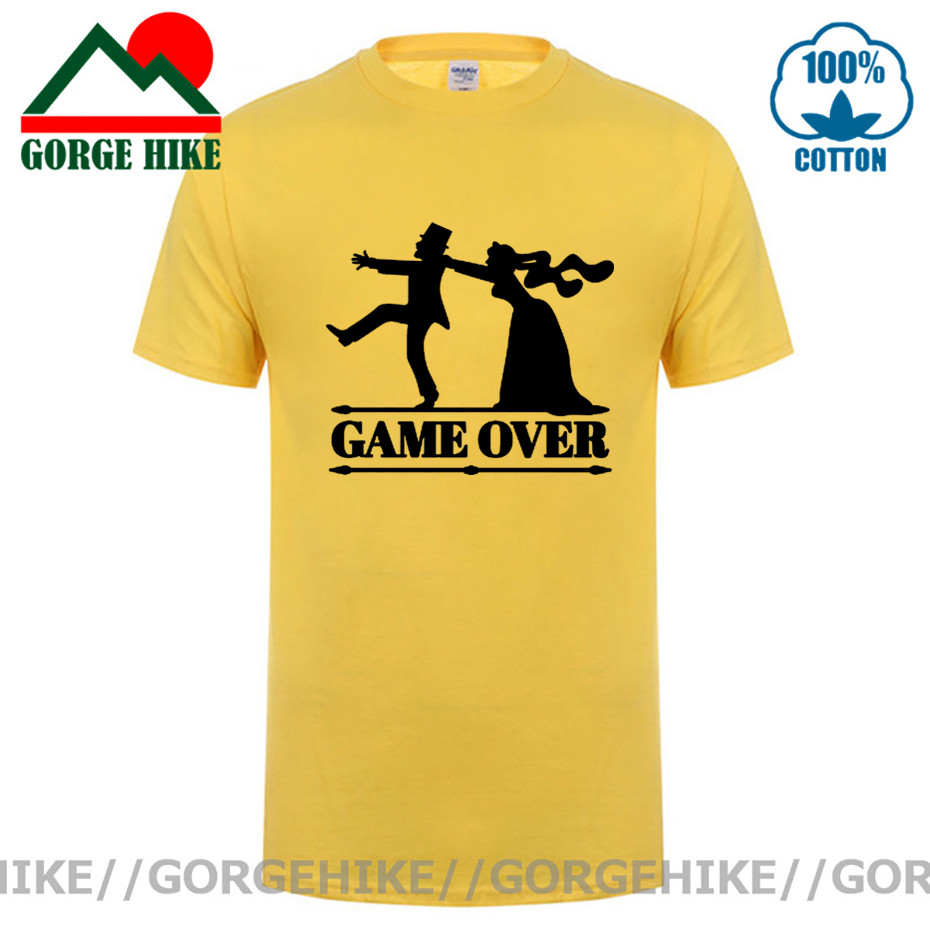 Game Over Tees Men Bride Tops  - Party Games Bachelorette ulasan dan harga