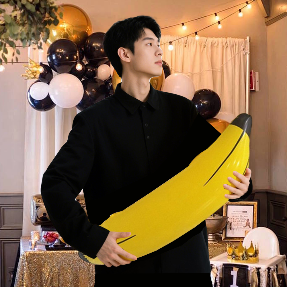 Inflatable Banana Fake Banana  - Party Games Bachelorette ulasan dan harga