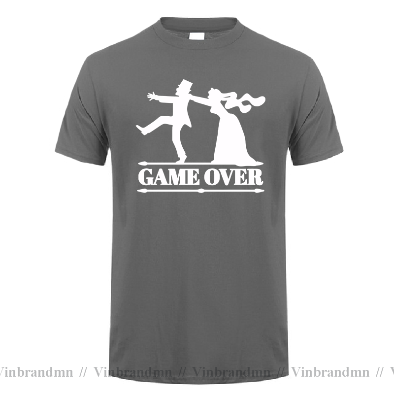 Game Over Tees Men Bride Tops  - Party Games Bachelorette ulasan dan harga