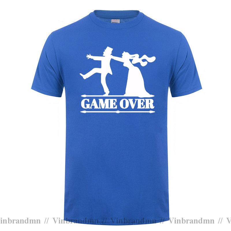 Game Over Tees Men Bride Tops  - Party Games Bachelorette ulasan dan harga