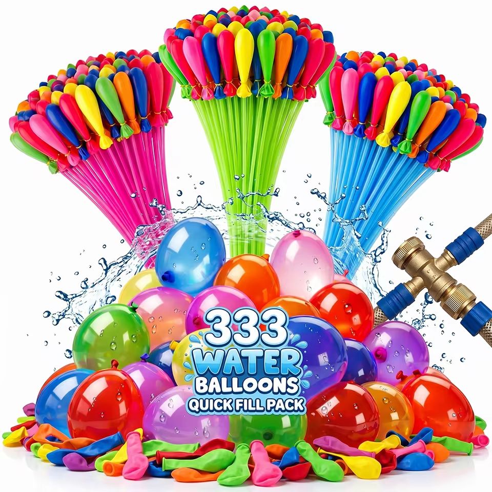 333Pcs Quick Fill Water Balloo - Quick Games Party ulasan dan harga