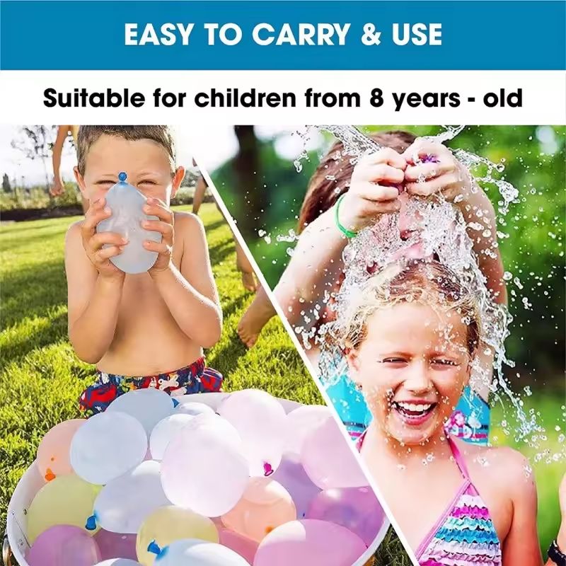 333Pcs Quick Fill Water Balloo - Quick Games Party ulasan dan harga