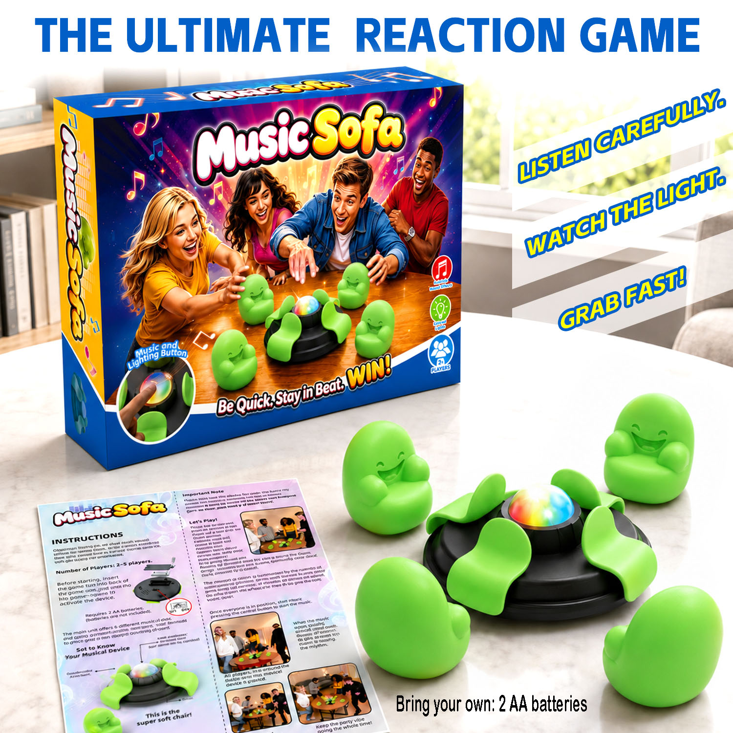 Children's Musical Chair Grab  - Quick Games Party ulasan dan harga