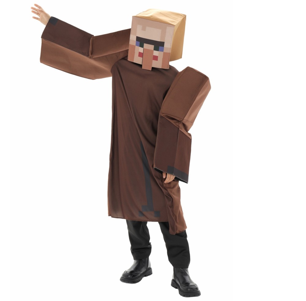 Boys Craft Villager Costume Ga - Party Games Minecraft ulasan dan harga