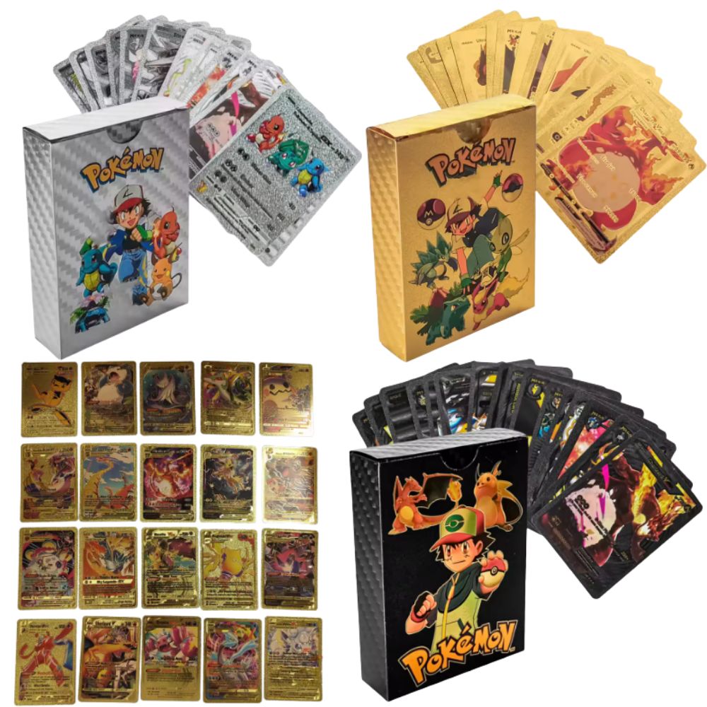 New 55PCS Pokémon Cards Vmax G - Party Games Good ulasan dan harga