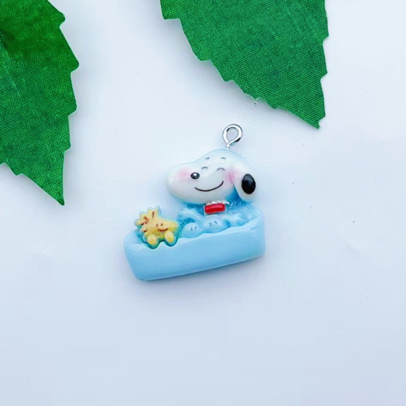12pcs resin cartoon dog pendan - Party Games Birthday ulasan dan harga