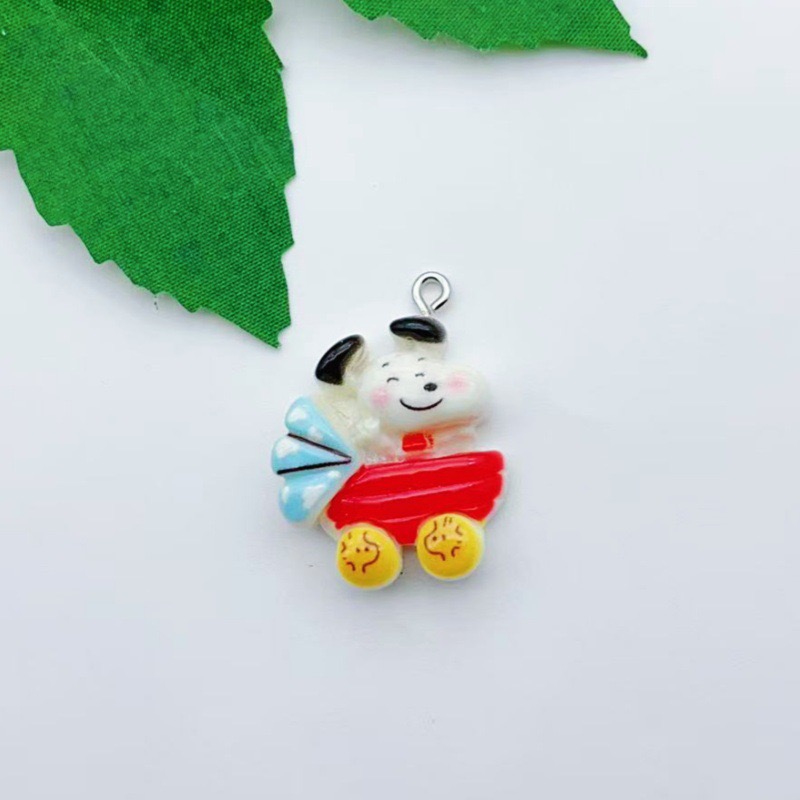 12pcs resin cartoon dog pendan - Party Games Birthday ulasan dan harga