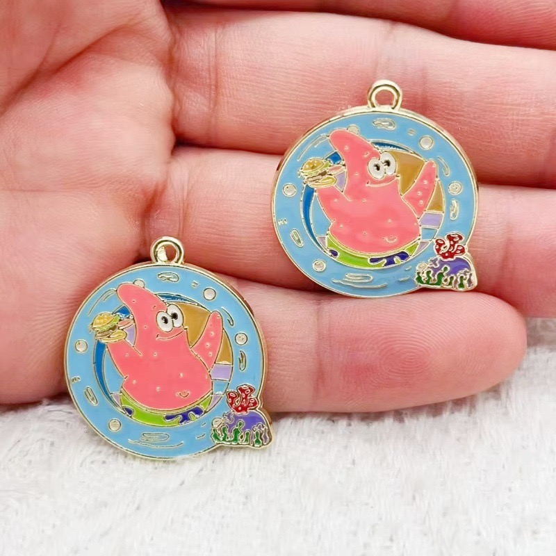 10pcs cartoon anime alloy oil  - Party Games Birthday ulasan dan harga