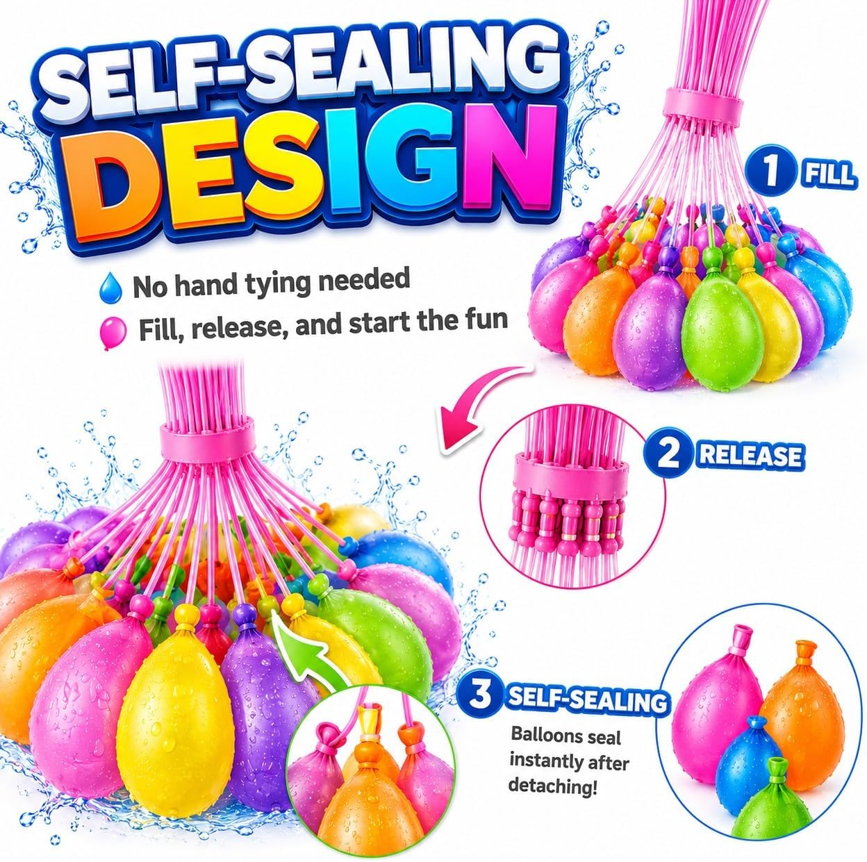 Water Balloons Quick Fill & Se - Quick Games Party ulasan dan harga