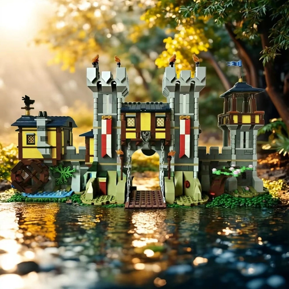 1426pcs New Medieval Castle Ar - Party Games Birthday ulasan dan harga