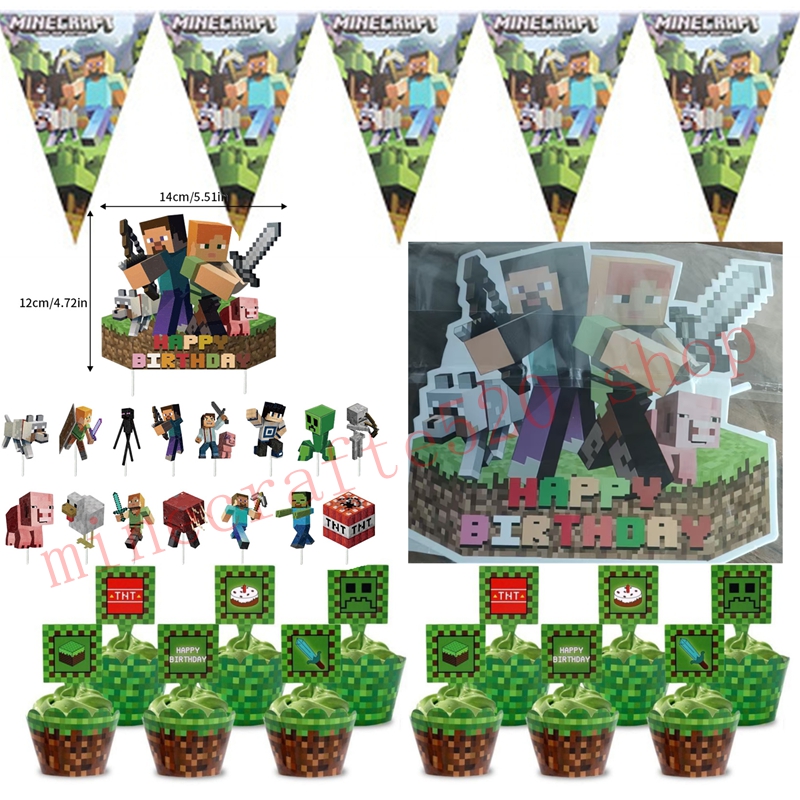 MC Pixel Paper Card Minecrafte - Party Games Minecraft ulasan dan harga