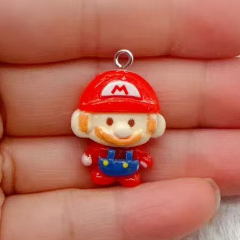 10pcs resin cartoon pendant, D - Party Games Birthday ulasan dan harga