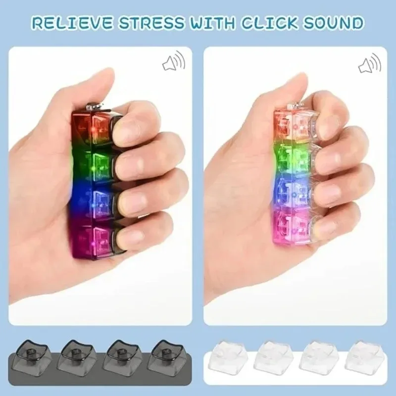 LED Keyboard /'Keychain Fidget - Party Games For Adults And Kids ulasan dan harga