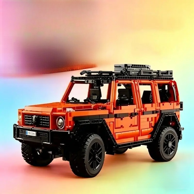 Orange off-road vehicle G500 i - Party Games Birthday ulasan dan harga