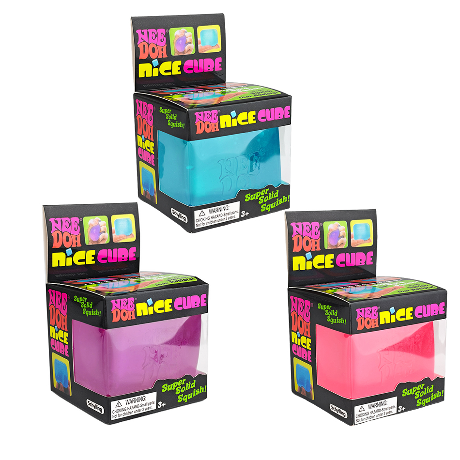 Needoh Nice Cube Stress Reliev - Party Games For Adults And Kids ulasan dan harga